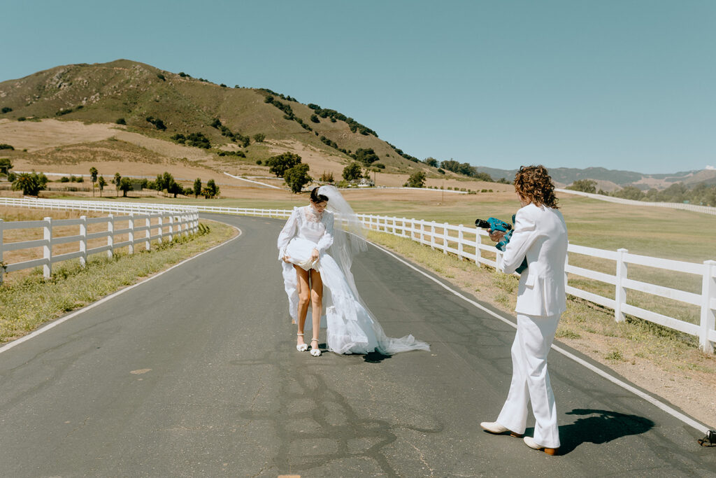 playful couples session in LA