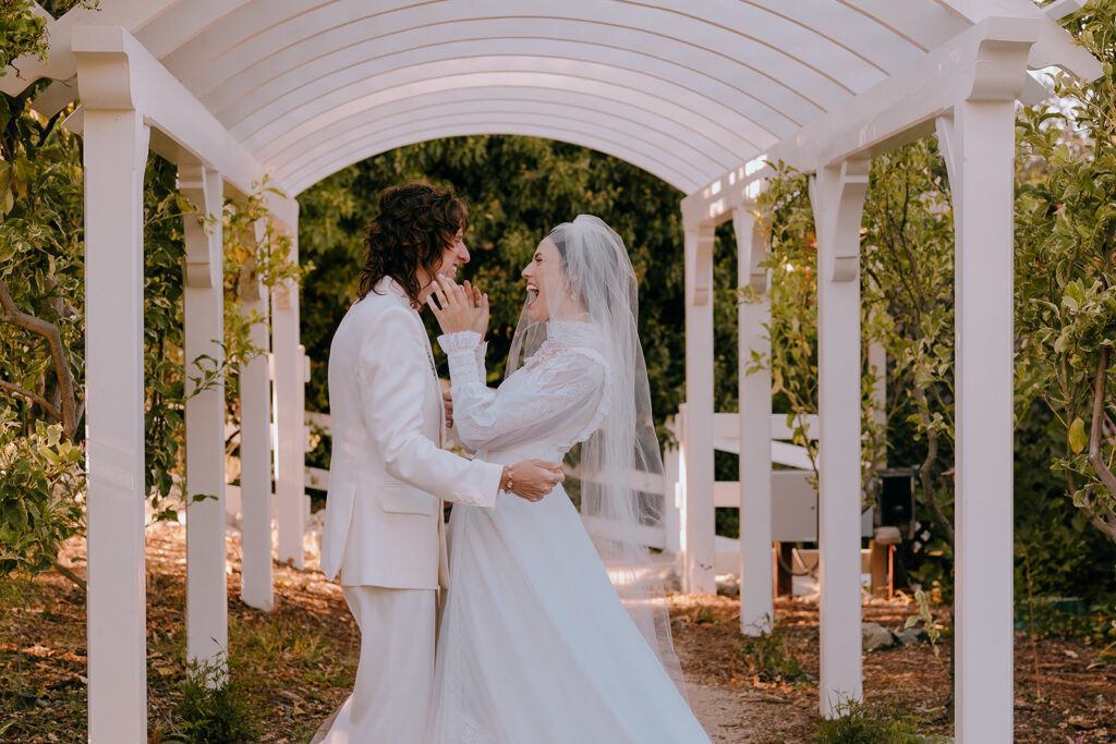 cute couple at their dream ceremony