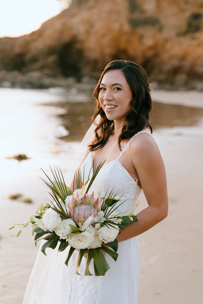 stunning picture of the bride