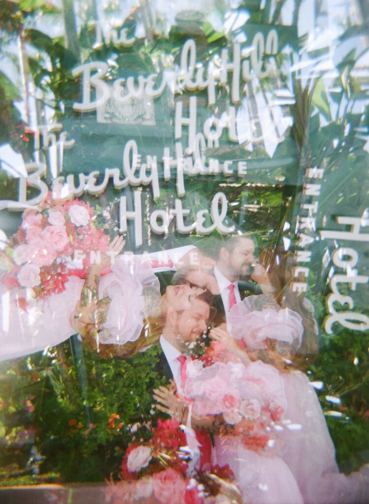 stunning bridal portraits in beverly hills