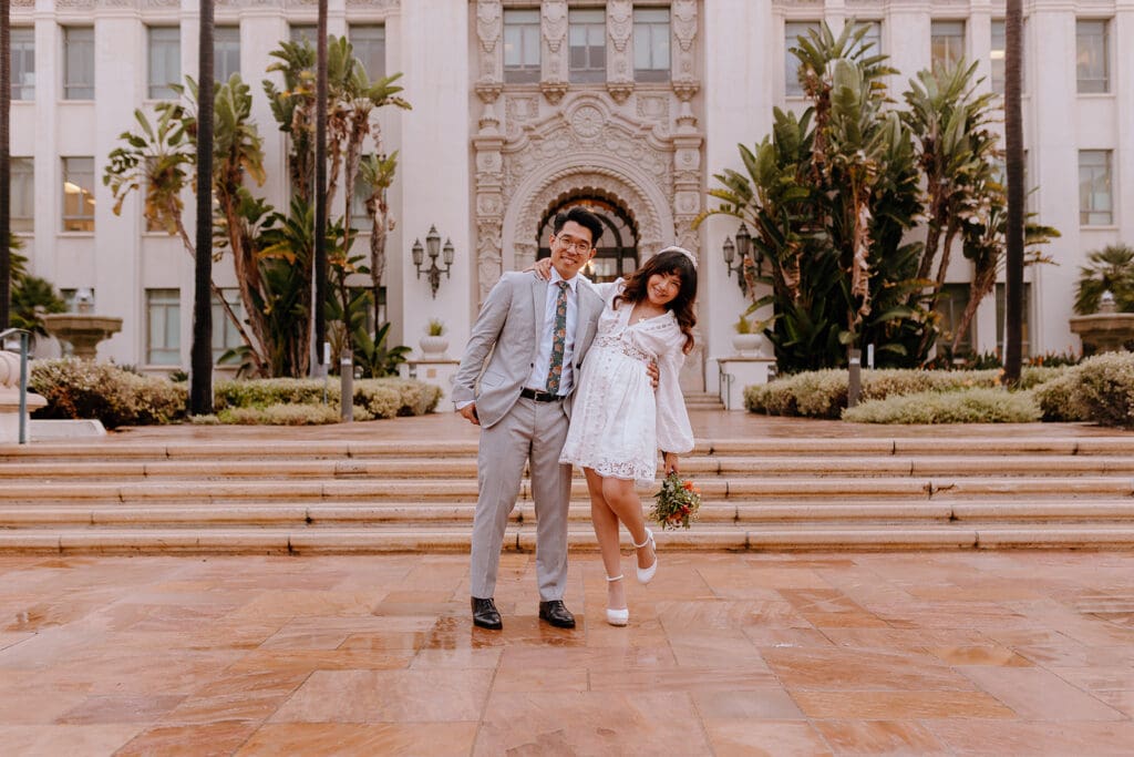 Why a Beverly Hills Courthouse Wedding Is Perfect for a Short Ceremony & Stunning Photos