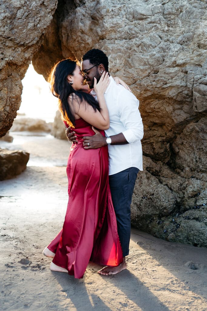 Dreamy Southern California Beach Engagement Photos: Zuma, El Matador & Doheny State Beach Guide