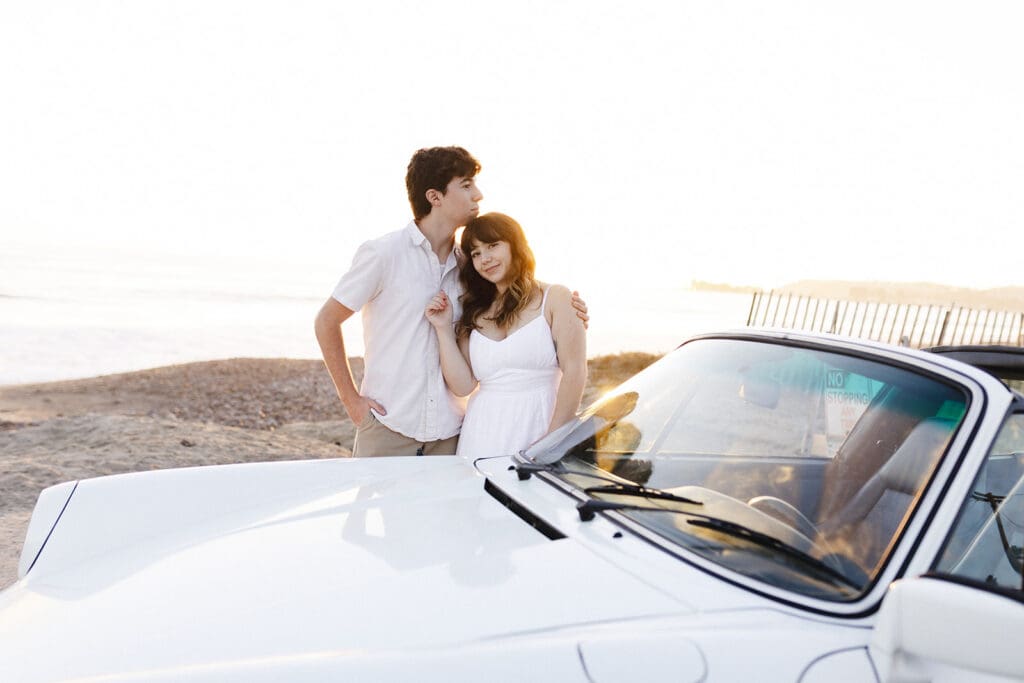 stunning golden hour couple portraits in southern california