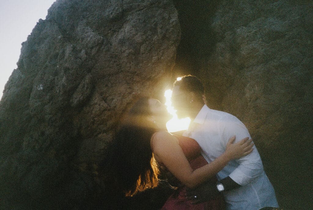 beautiful engagement photos in california 