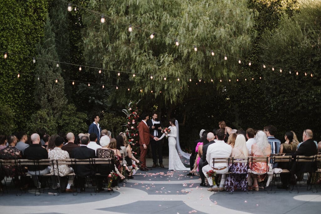 A Colorful Fig House Wedding in Highland Park with a Modern Disco Twist