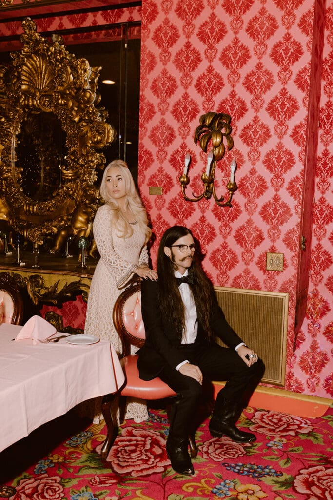 Madonna Inn Engagement Photos with a Vintage Film Twist | A Romantic Getaway from LA