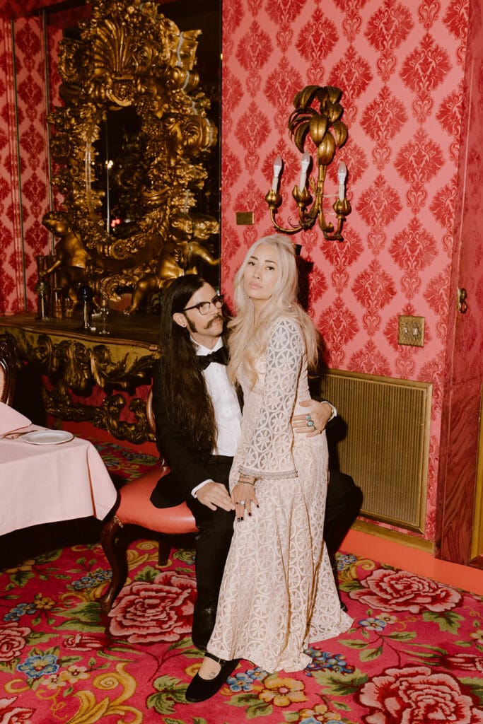 Madonna Inn Engagement Photos with a Vintage Film Twist | A Romantic Getaway from LA