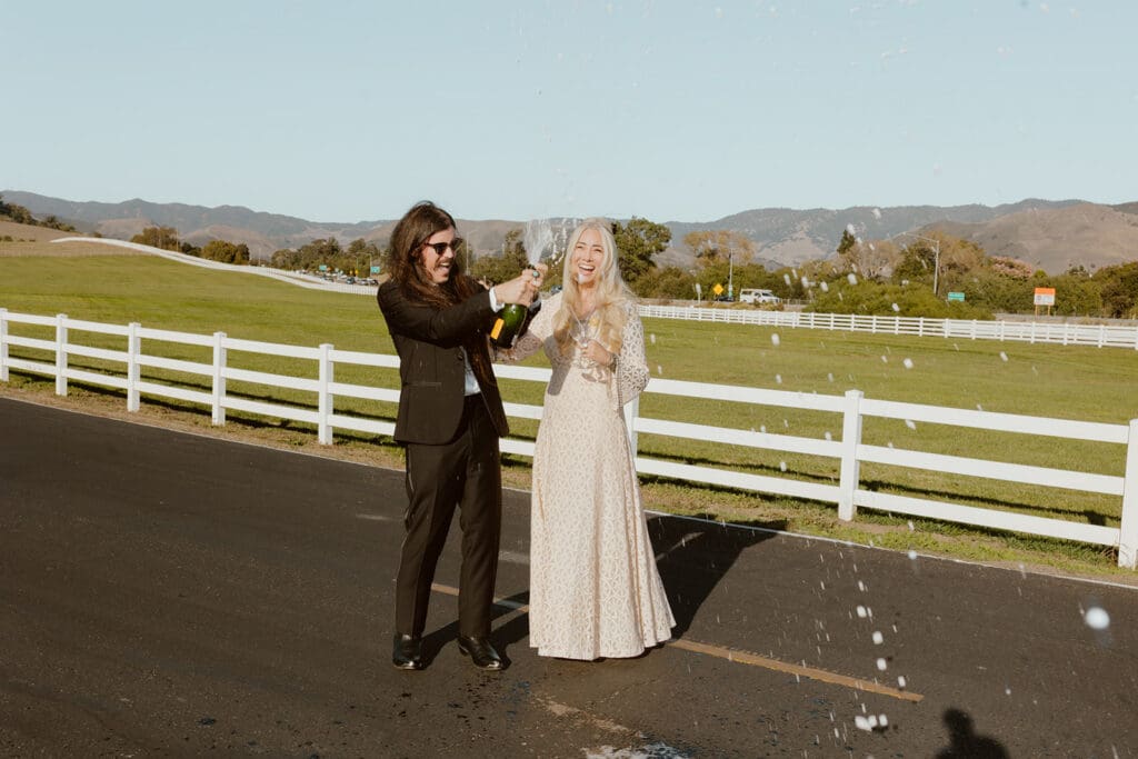 Madonna Inn Engagement Photos with a Vintage Film Twist | A Romantic Getaway from LA