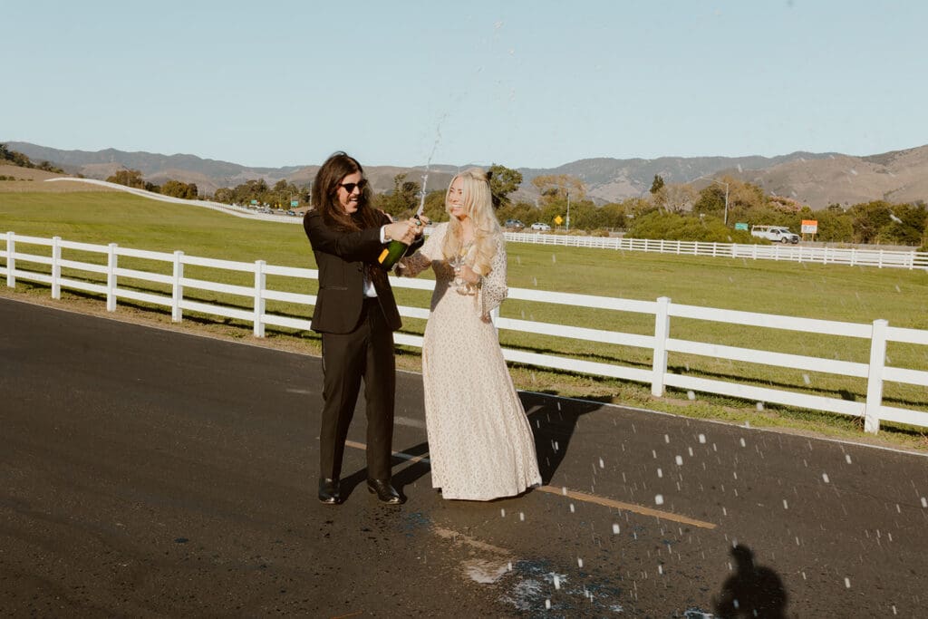 Madonna Inn Engagement Photos with a Vintage Film Twist | A Romantic Getaway from LA