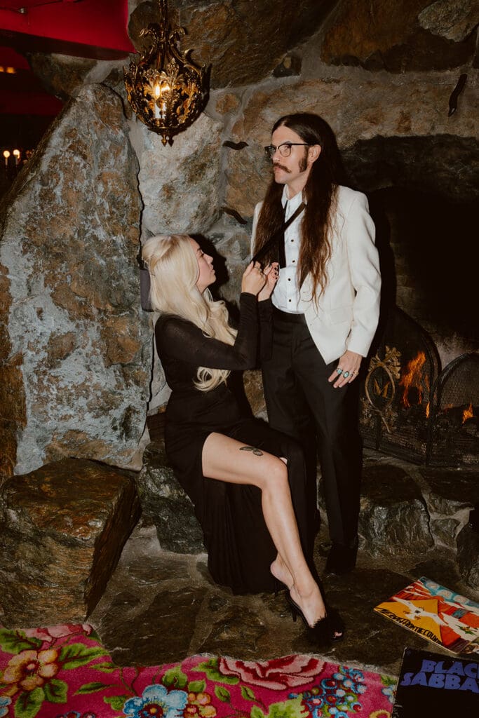 Couple portraits at Madonna Inn