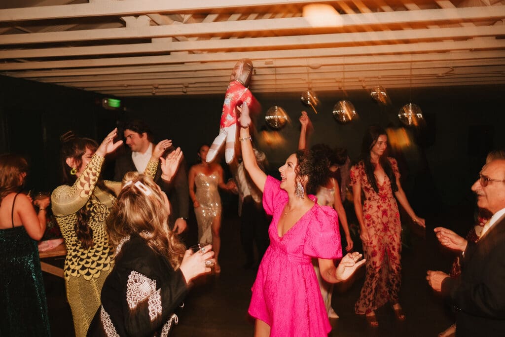 A Colorful Fig House Wedding in Highland Park with a Modern Disco Twist