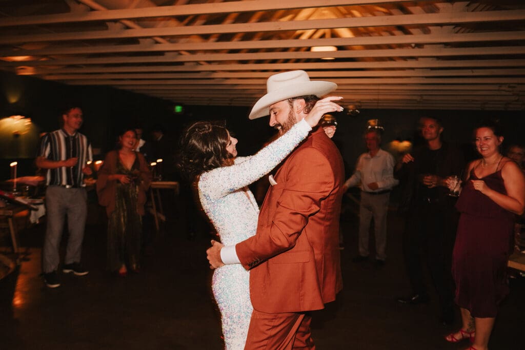 A Colorful Fig House Wedding in Highland Park with a Modern Disco Twist