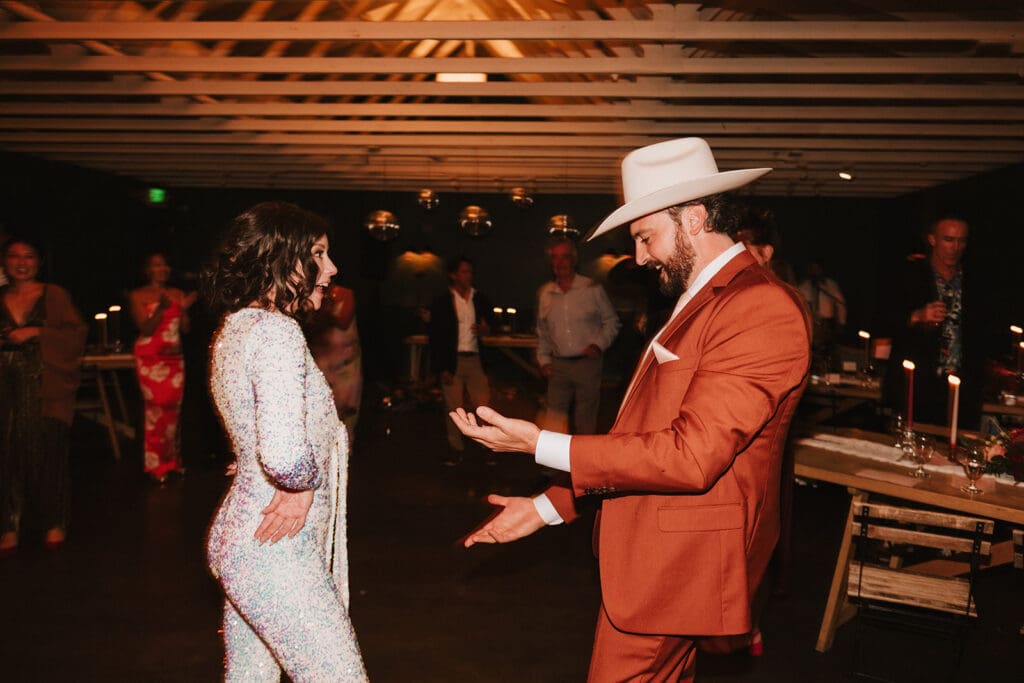 A Colorful Fig House Wedding in Highland Park with a Modern Disco Twist