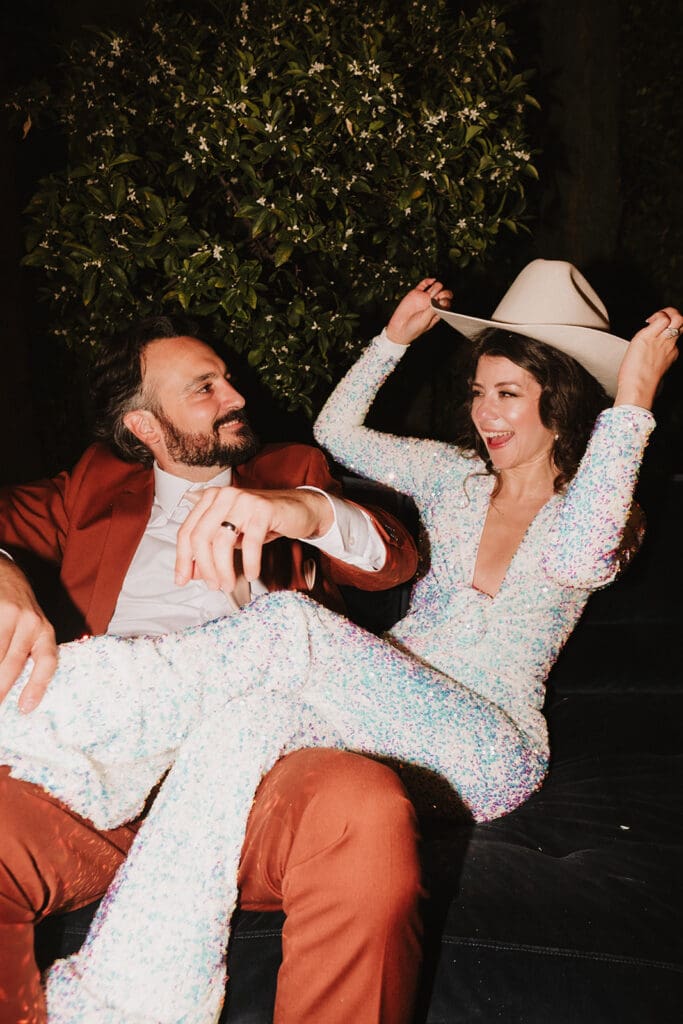 A Colorful Fig House Wedding in Highland Park with a Modern Disco Twist